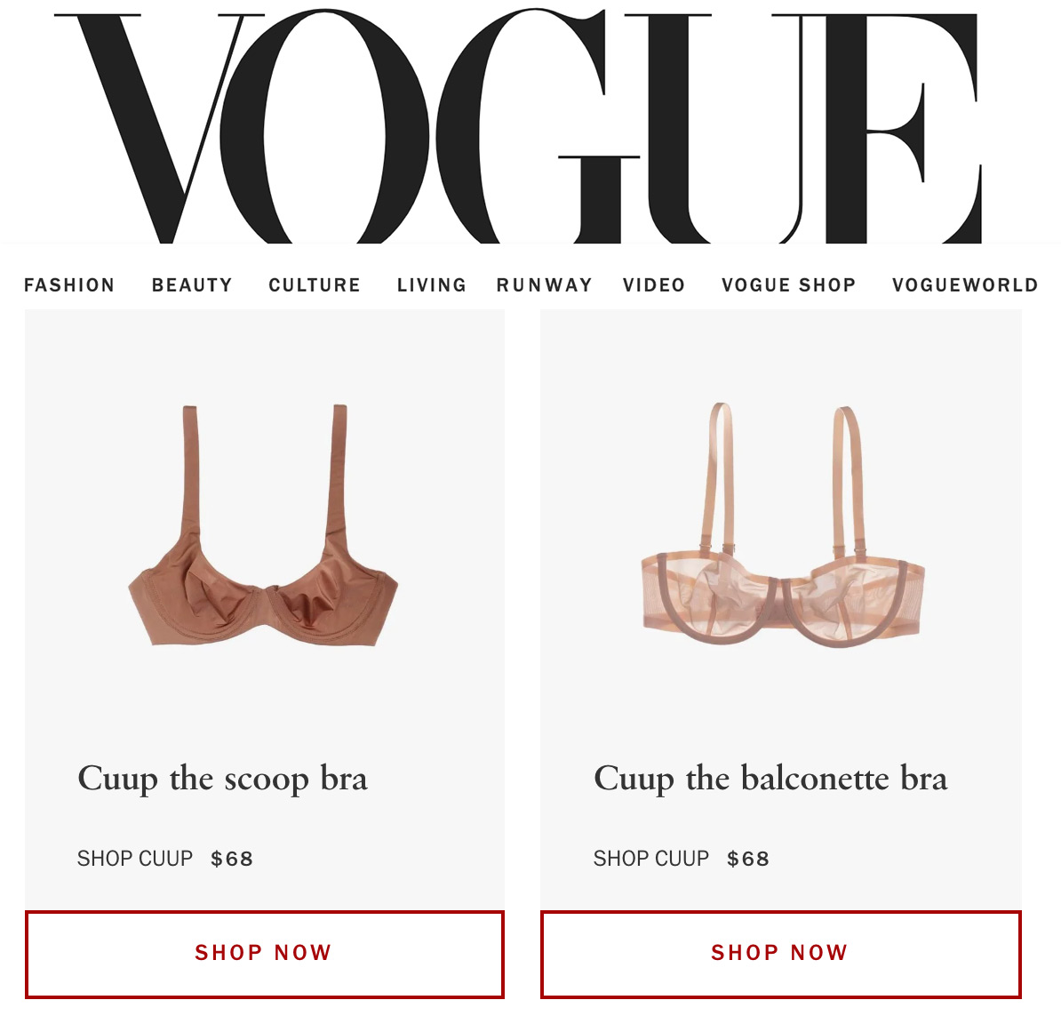 Vogue Is Loving on CUUP! - Stage 1 Financial
